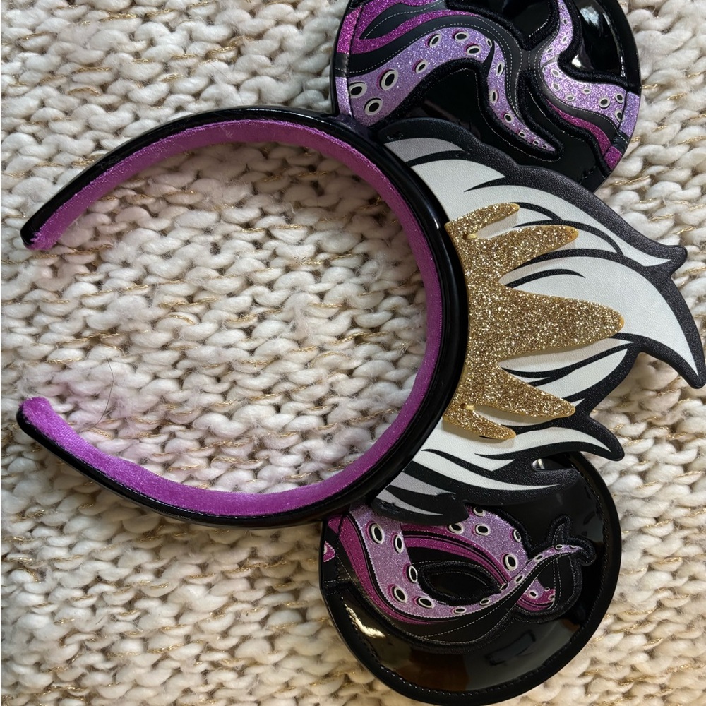 Walt Disney World Villains Ursula Mouse Ears Headband - Picture 10 of 15